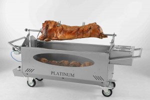 platinum excel with spitted pig and legs